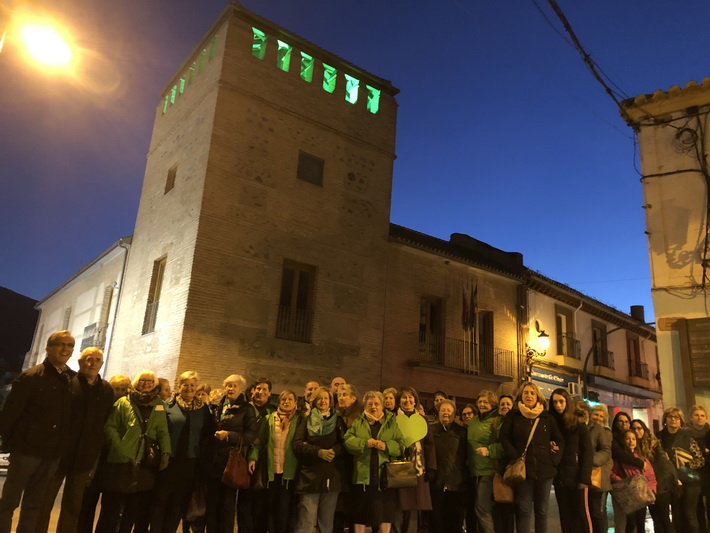 �rgiva se ti�e de verde en el D�a Mundial Contra el C�ncer